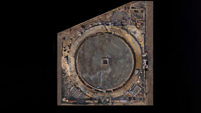 Descubren en Egipto un templo de agua circular del siglo II