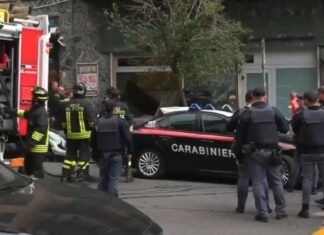 Perpetran un asalto con toma de rehenes en un banco italiano