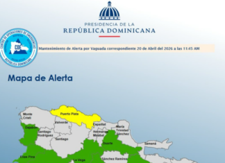 COE disminuye a nueve las provincias en alerta por lluvias