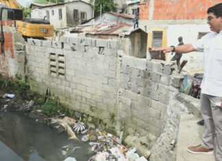 Caasd intervendrá cañada Juan Valdez en Los Ríos para poner fin a inundaciones