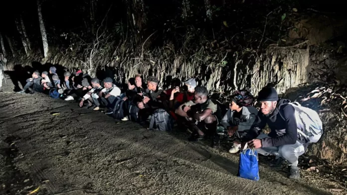 Ejército detiene a 19 haitianos indocumentados durante operativo en Loma de Cabrera