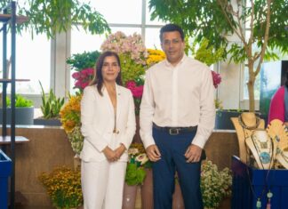 Ministro Collado recibe visita de la embajadora de los EE.UU Leah Campos