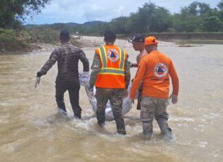 Recuperan cadáver de niño desaparecido tras ser arrastrado por crecida en Puerto Plata