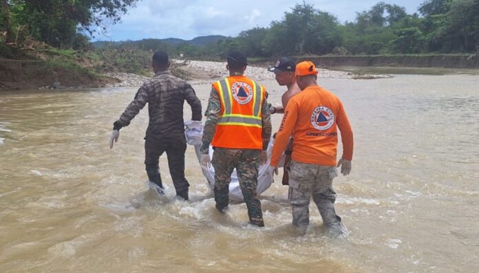 Recuperan cadáver de niño desaparecido tras ser arrastrado por crecida en Puerto Plata
