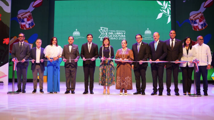 Raquel Peña encabeza inauguración de la Feria Regional del Libro y la Cultura Cibao 2026 en Santiago