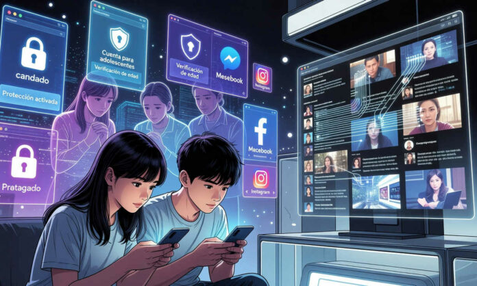 Meta usa IA para eliminar las cuentas de menores de 13 años en sus redes sociales