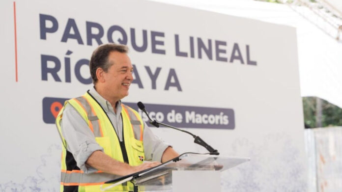Mivhed inicia construcción del Parque Lineal Río Jaya en San Francisco de Macorís