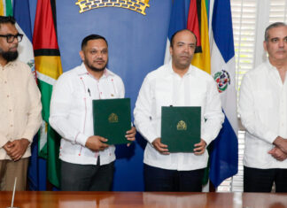 RD y Guyana firman contrato para exploración de bloque petróleo en territorio guyanés