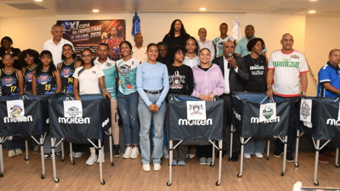 Ministerio de Deportes entrega RD 800,000 para Copa Metropolitana de Voleibol Superior Femenino 2026