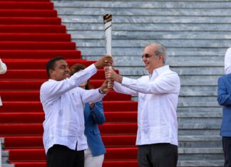 Abinader oficializa el inicio de la ruta de la antorcha hacia los XXV Juegos Centroamericanos y del Caribe