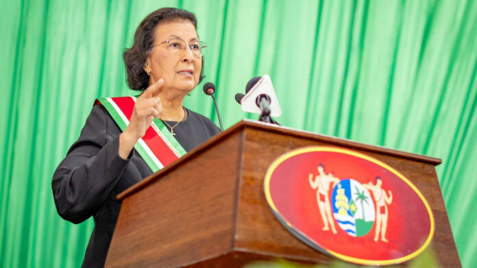 Presidenta de Surinam llegará al país este sábado; será recibida el lunes por Abinader en el Palacio Nacional