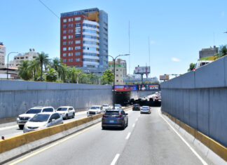 Reabren tránsito en túnel de la 27 de Febrero con Tiradentes