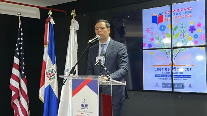Roberto Salcedo anuncia realización de Dominicana Libro & Culture Festival – New York 2026