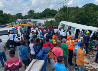 Aumenta a 20 número de afectados en accidente de personal de Supérate; 8 reciben el alta médica