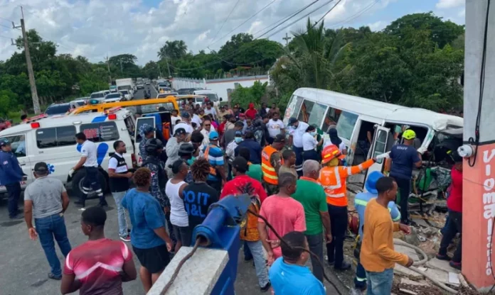 Aumenta a 20 número de afectados en accidente de personal de Supérate; 8 reciben el alta médica