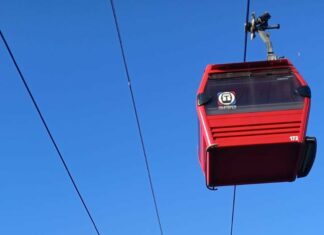 Teleférico suspende servicio en tramo clave