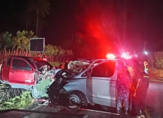 Accidente en El Catey deja dos turistas franceses fallecidos y cinco heridos