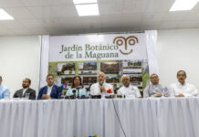Andrés Bautista deja iniciados los trabajos de construcción del Jardín Botánico de La Maguana
