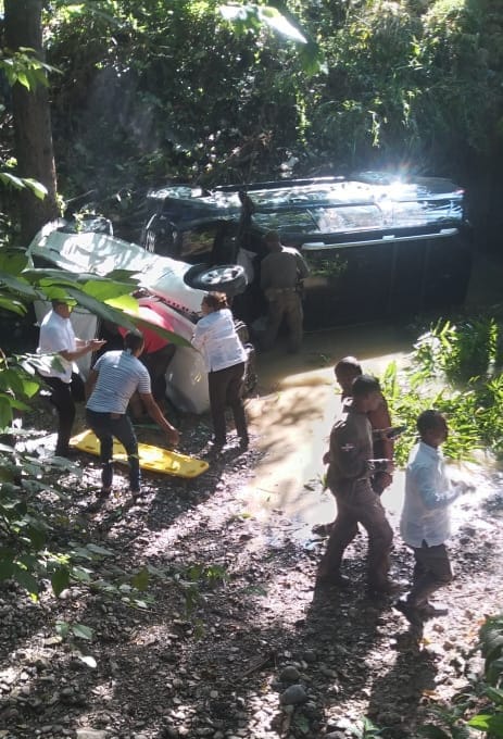 Fallece hombre que resultó herido en accidente con un vehículo de la avanzada presidencial
