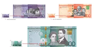 BCRD pondrá en circulación nuevos billetes de RD$50, RD$100 y RD$500