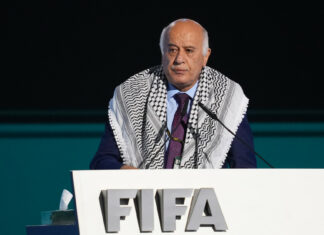 Presidente de la Federación Palestina de Fútbol se queda sin visa para el Mundial