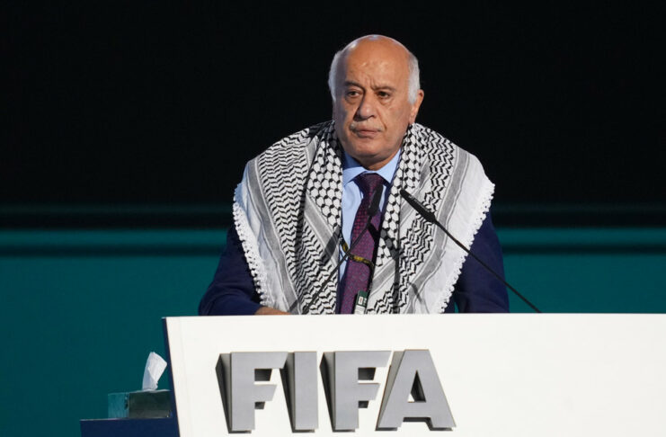 Presidente de la Federación Palestina de Fútbol se queda sin visa para el Mundial