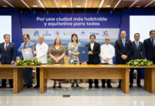 Raquel Peña encabeza firma del “Pacto por una Mejor Ciudad” para impulsar visión de futuro de Santiago
