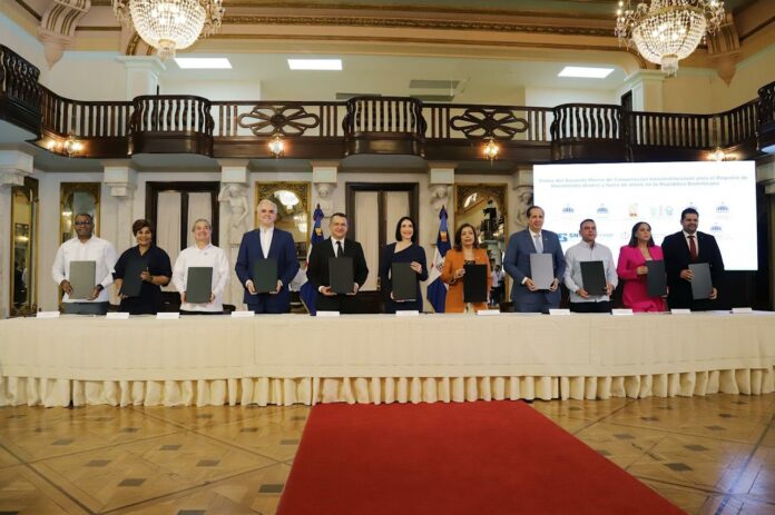 Renuevan acuerdo interinstitucional para fortalecer registro de nacimientos en el país