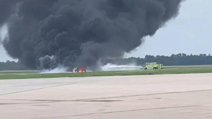 CIAA investiga accidente aéreo en el Aeropuerto de La Romana que dejó dos fallecidos