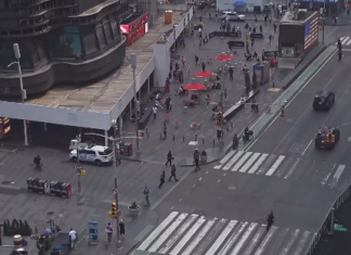 Reportan disparos en Times Square de Nueva York