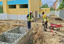 Terminación de Escuela Básica Cancino Adentro en SDE avanza de manera acelerada; estará lista para el próximo año escolar