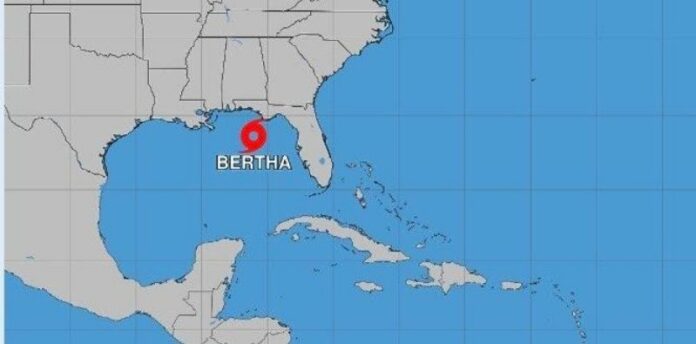 La tormenta tropical Bertha avanza sin amenaza para República Dominicana