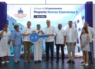 Abinader entrega 112 apartamentos en Boca Chica fortaleciendo el acceso a viviendas dignas