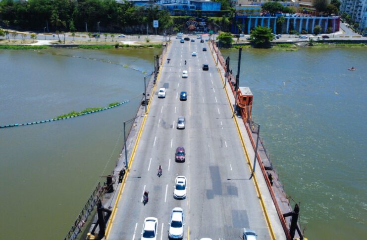 Anuncian cierre temporal del Puente Flotante por 2 hora este sábado