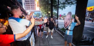 Atlanta se blinda antes de la semifinal entre Argentina e Inglaterra