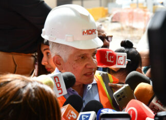 Este domingo se podrá transitar por el desnivel de la Luperón: aquí los detalles de la obra
