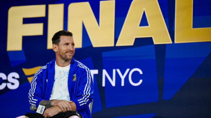 Messi conmueve con un mensaje