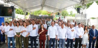 Presidente Abinader cumple una demanda histórica de la Línea Noroeste con la inauguración de nueva carretera Palo Verde–Laguna Verde, en Montecristi
