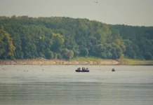 Sequía deja el Danubio sin agua y emergen 200 barcos alemanes de la II GM