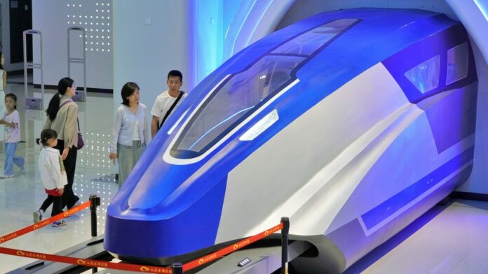 800 kmh en tan solo 5,3 segundos tren bala chino bate su propio récord