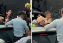 De la Espriella entrega balones con el logo de su partido a damnificados por el terremoto