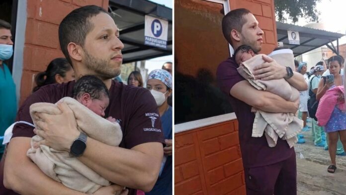 Médico colombiano cuenta cómo logró salvar a 10 bebés en pleno terremoto