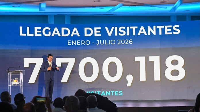 RD supera los 7.7 millones de visitantes entre enero y julio, asegura David Collado