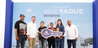 Raquel Peña encabeza entrega de 168 apartamentos de Mi Vivienda Hato del Yaque en Santiago