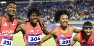Marileidy Paulino resalta esfuerzo y unión del Team dominicano tras ganar oro en relevo mixto 4×400 metros