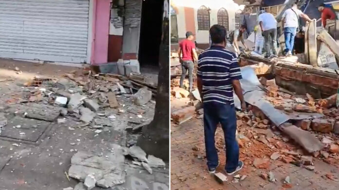 Severas afectaciones materiales tras fuerte sismo en Colombia