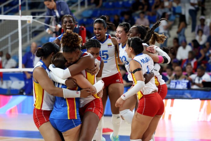 Colombia asegura plata en voleibol en Juegos Santo Domingo 2026