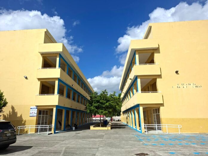 Infraestructura Escolar tiene decenas de nuevas aulas y otras obras listas en San Cristóbal para el nuevo año escolar