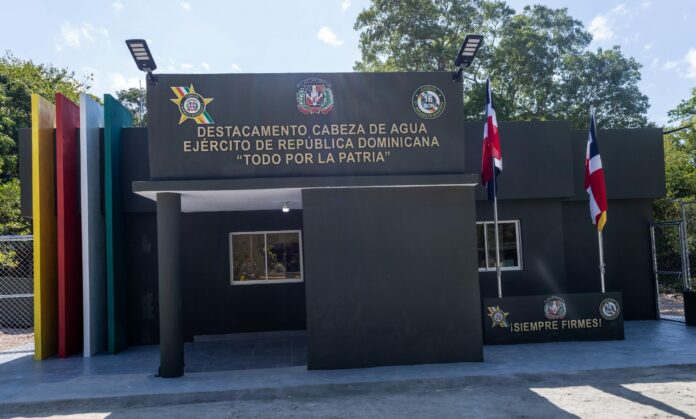 Ejército entrega remodelado destacamento Cabeza de Agua en Pedernales