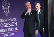 Abinader participa en la transmisión de mando presidencial de Abelardo de la Espriella